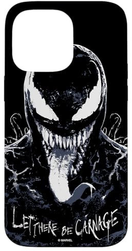 iPhone 14 Pro Max Marvel Venom: Let There Be Carnage Eddie Brock Black Case