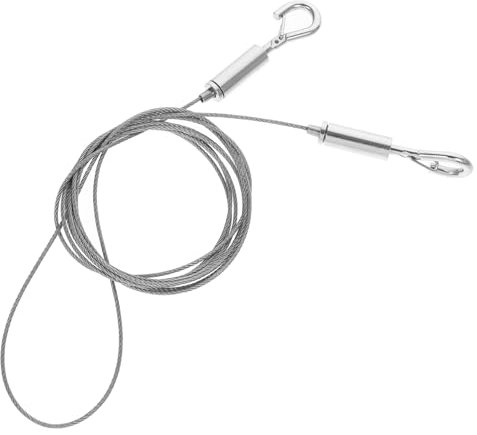Yardenfun Bild-Lanyard Wandbild-Aufhängekabel Draht zum Aufhängen von Dekorationen Bilderrahmen Malset zum Aufhängen hängender Draht schwer Bilder aufhängen Beleuchtung Gewinde Schlinge