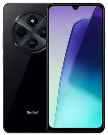 XIAOMI Redmi 14C - Smartphone de 8+256GB, Pantalla de 6.88” 120Hz LCD HD+, MediaTek Helio G81 Ultra, cámara Dual con IA de 50MP, 5160mAh, NFC, Negro (Versión ES)
