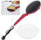 Electric Handheld Pancake Maker 8Inch Griddle Pancake Maker Crepe Maker with Handle Crepe Maker Non-Stick Handheld Instant Crepe Maker with Batter Bowl Auto Thermostat Control for Home Kitchen (Red)