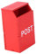 KITANDOVE Practical Mini Boys and Girls Post Box Vintage Style Mailbox Toy High Detail for Home