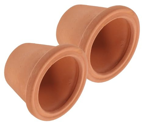 Abaodam 2piezas Macetas De Terracota Rojas para Suculentas Macetas Vintage para Jardín Interior y Manualidades Diseño Compacto para Espacios Pequeños