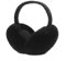 SEDEX Cache-oreilles pour Femme et Fille Accessoires de Ski Peluche Pliables pour Adultes Protection Contre le Vent Cadeau de Nouvelle Année pour L'hiver - Noir -