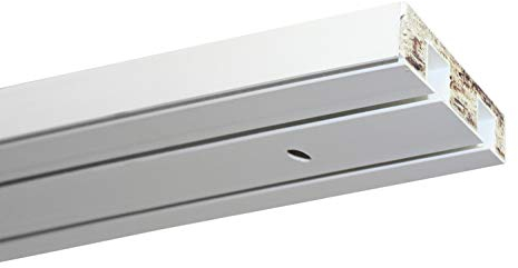 Gardinia Vorhangschienen Set GE2 2-Lauf weiß 180 cm
