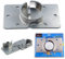 Walgreen® Heavy Duty Van Garage Shed Door Security Padlock & Hasp Set High Security Hasp Shackle Lock 73mm Steel