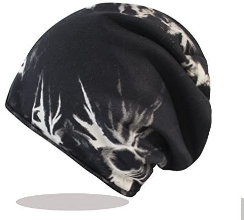 Gloop Unisex Slouch Klassische Beanie Mütze Unifarben Camouflage mit Stern o Anker Herbst Winter Frühling Cap Hut (Khaki 17133a6)