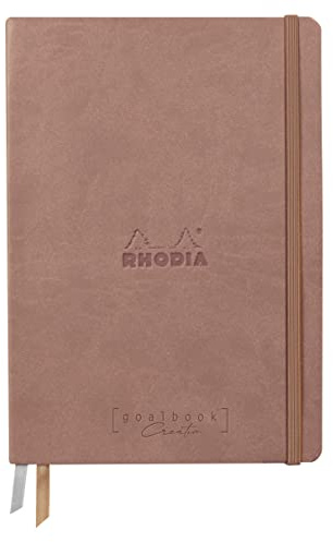 Rhodia 194154C Goalbook Creation Hardcover A5 50 Blatt 200g Rosenholz