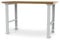 Bedrunka Hirth Werkbank höhenverstellbare Reihenwerkbank 1500 x 750 x 859-1019 mm LxTxH