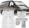 Parasol del Parabrisas Automóvil Reemplazo para Mercedes-Benz VITO W447 / Viano LWB 2014-2022, Juego de 10 Piezas con 45 Ventosas, Cabina del Conductor, Cubierta de Parasol Automóvil, Parasol Plegable