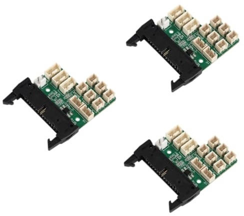 ULTECHNOVO 3pcs Pcb Board 3d Printers Robotics Kit 3d Printer Mainboard Metal Trays 3d Printer Kit Accessories Circuit Board Robot Kit 3d Printere Display Kit Motherboard Screen