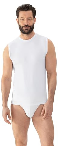 Mey Herren Tanktop Baumwolle Serie Comfort Cotton | Unterhemd mit Rundhalsausschnitt, Körpernahe Passform, Ohne Ärmel, Weiches Material, Gr. 4-8