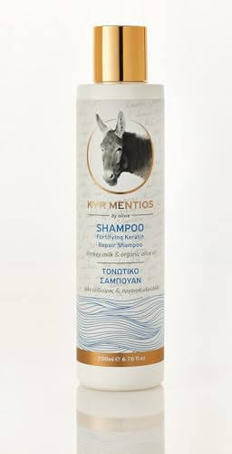 Keratin-Reparatur-Shampoo mit Eselsmilch