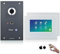 MATHFEL Videotürsprechanlage, 4 Draht Türklingel mit Kamera und Fingerprint, WLAN Anbindung, 2X 7“ Monitor - Türsprechanlage mit Türöffner, Gegensprechanlage mit Türöffner, Video Türsprechanlage