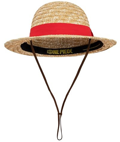 Cinereplicas One Piece - Chapeau de Paille de Luffy - 58-61cm - Licence Officielle