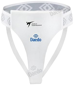 DAEDO Taekwondo Groin Guard Female, WT Recognized, Comfortable Protection for International Competitions, Size: M