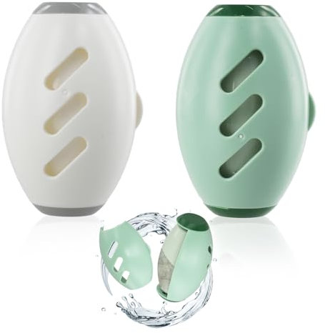 Fusselrolle Wiederverwendbar 2 Stück, Fusselrolle Tierhaare Waschbarer Tragbarer Aufkleber, Klebrige Gel Fusselroller Ball für Haustier Haar, Reusable Lint Roller für Kleidung, Reisen, Haus