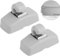 Annlpoy 2pcs gancio a clip per aletta parasole auto, Adatto per Golf Mk4, Caddy, Passat, Polo, Amarok, Transporter T5, Touran, Seat Ibiza, Leon, Skoda Fabia, Superb - Numero di parte 3B0857561B