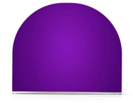Cgiub Servilletero de acrílico para mesa, color morado sólido, dispensador vertical de almacenamiento de pañuelos para mesa de comedor, bar, restaurante