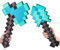 Dpucle Axe and Shovel Toys,Foam Game Toys for Role-Play,Weapons,Halloween for Video Game Fans (2pcs)