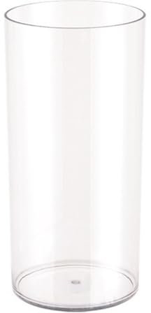 Acryl-Vase, Zylinder, rund, dekorativ, transparent, bruchfest, Acryl-Blumenzylinder für Tafelaufsätze, Blumendekoration, Zuhause, Hochzeit, Tischdekoration (15 x 30 cm)