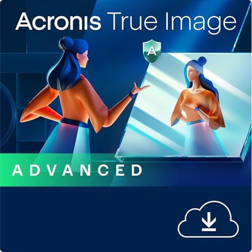 Acronis True Image | Advanced | 50 GB Cloud-Speicher | 1 PC/Mac | 3 Jahr | Windows/Mac/Android/iOS | Internet Security inkl. Backup | Aktivierungscode per Email