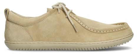 GROUNDIES Cricket Men - Herren Barfußschuh/Mokkasin (beige, EU Schuhgrößensystem, Erwachsene, Numerisch, M, 46)