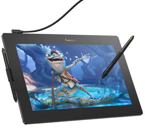 Xencelabs Pen Display 16 Lite 4K OLED Professional Drawing Tablet with Screen 16 Portable Drawing Display with 2 Battery-Free Pens
