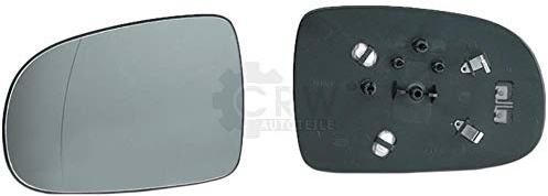Spiegelglas Außenspiegel Spiegel rechts beheizt konvex passend für Corsa C F08 F68 Tigra Twintop W5L X01