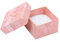 5 Stücke Geschenkschachteln Klein Geschenkbox quadratisch mit Schleife für Hochzeit Party Rosa