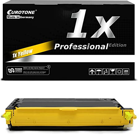 Eurotone 1x Müller Printware Toner für Dell 3110 3115 cn ersetzt 593-10173 NF556 Gelb Yellow