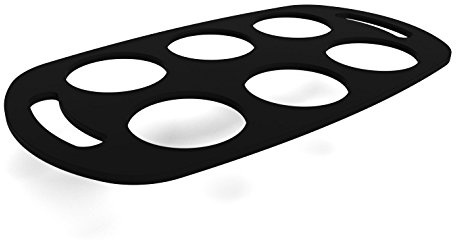 Vending Plastic Cup Carry Tray Caddy - 5 Colours (Black, 10)