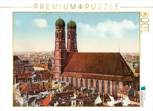 CALVENDO Puzzle Nordwestansicht der Frauenkirche | 1000 Teile Lege-Größe 64 x 48 cm Foto-Puzzle für glückliche Stunden