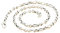 Daesar Herren Halskette Vintage Ankerkette Kette 5 MM Breit 22 Inch Kette Silber 925 Partnerketten