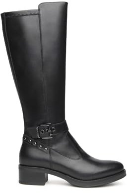 Nero Giardini I117600D Stivali Donna in Pelle - Nero 38 EU