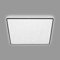 BRILONER Leuchten - LED Deckenlampe mit Sternenhimmel, Deckenleuchte Sternendekor, Backlighteffekt, Flach, Neutralweißes Licht, 370x370x45 mm, Schwarz, 3749-415, 37 x 37 cm