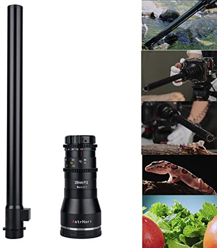 AstrHori 28mm F13 Makro 2X Objektiv für Nikon Z Mount Kameras Weitwinkel Makro Sondenobjektiv wasserdichter Abstand 25cm für Kameras Z6 Z7 Z50 Z5 Z6ll Z7.