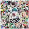My Hero Academia Aufkleber 106 Pcs Cartoon Anime Stickers für Laptop Water Bottle Computer Skateboard iPhone Bumper Motorrad Fahrrad Gepäck,Vinyl Wasserdicht Aufkleber für Teens Kinder Erwachsene