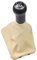 Hacreyatu R5 Gang Manueller Schaltknauf für VW Beetle 1998-2010 Cabrio 2003-2010 (Beige)