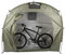 gernie Bike Storage Tent, Oxford Cloth Waterproof Outdoor Bike Covers Storage Shed Tent, Bicycle Storage Shed, Portable Shed Cover for Bikes, Lawn Mower, Garden Tools (OD Green)