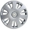Kit mit 4 anpassbaren Radkappen – für OPEL Astra Corsa Combo MERIVA SIGNUM Vectra Zafira (Chrom-Logo) – Durchmesser 15 Zoll