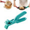 MXZWOC Multi-Purpose Anti-Scald Bowl Holder Clip, Green, 1-Piece, Silicone, Compact (19cm)