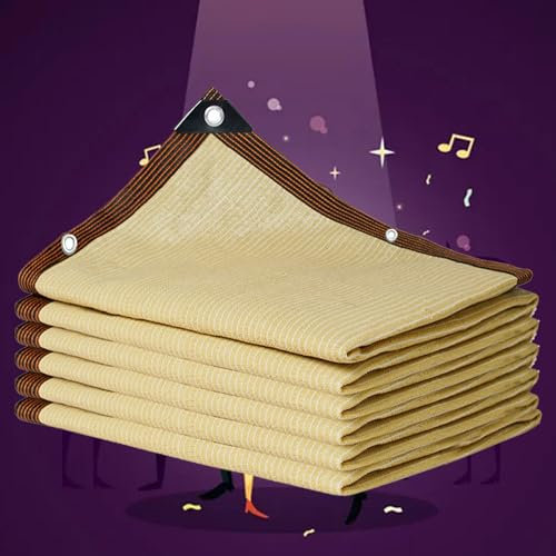 Voile Ombrage 6x4 Respirante Filet Ombrage Extérieur Filet Protection Piscine Anti Feuilles Voile D Ombrage pour Jardin, Terrasse, Balcon, Camping, Pergola,beige-2x2m