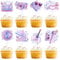 Blumomon 32Pcs Popular Singer Cupcake Toppers, Music Themed Party Decorations for Birthday, Wedding Parties