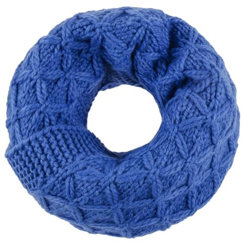 Seeberger Annelie Loop Strickschal Loopschal Damenschal Winterschal Damen/Herren - Winter Herbst-Winter - One Size royalblau