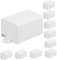 DOITOOL 10Pièces Boîte de Jonction Électrique Plastique Étanche Boîte de Projet Multifonctionnelle pour Applications Électroniques Extérieures et Durabilité