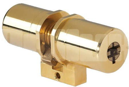 POLLUX - Cylindre monobloc 954 longueur 30x30mm en laiton à 5 ailettes double entrée - POLLUX - 954533
