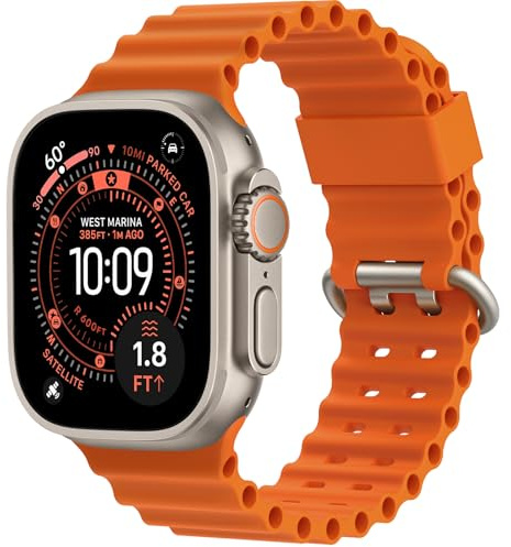 Higgs Ocean Armband Kompatibel mit Apple Watch Ultra 3/2/1 49mm 46mm 45mm 44mm 42mm Herren Damen, Atmungsaktives Silikon Sport Armbänder für iWatch Ultra SE Series 11 10 9 8 7 6 5 4 3 2 1