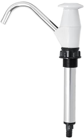 Pompa dell'acqua manuale, pompa manuale di bulge, lavandino della roulotte Mano d'acqua, Accesso su richiesta autoprodolente per la lavandino del rimorchio da campeggio Tocca Motore Boat/10, 8 pollici
