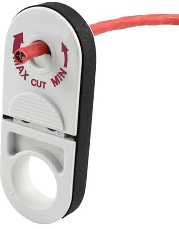Cable Stripper Tool, Rotating Wire Stripper with Precise Wire Stripping for Electricians, Fits Copper and Multiple Cables 0.3-1.28cm Diameter for Home and Repair Use