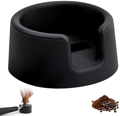 SRVAXZN Base para prensador de café, estación de prensado, estación de café resistente, accesorios para cafeteras antideslizantes, soporte para filtro Luxe Café Premier ES601EU/ES701EU
